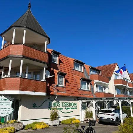 Haus Usedom Ferienwohnungen Mit Fruehstuecks-Restaurant Kolpinsee